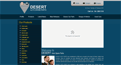 Desktop Screenshot of desertautoparts.com